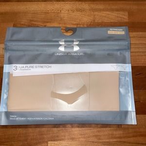 Under Armour Pure Stretch Thong - 3 Pack nude XS